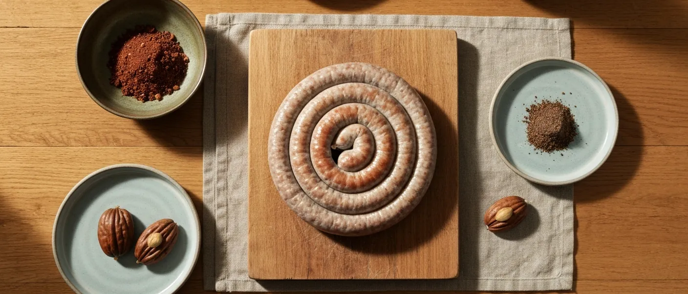 Cumberland Sausage: Coiled, Peppery and Protected