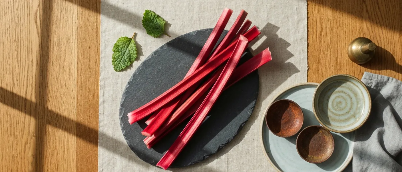 Forced Rhubarb and the Season Worth Waiting For