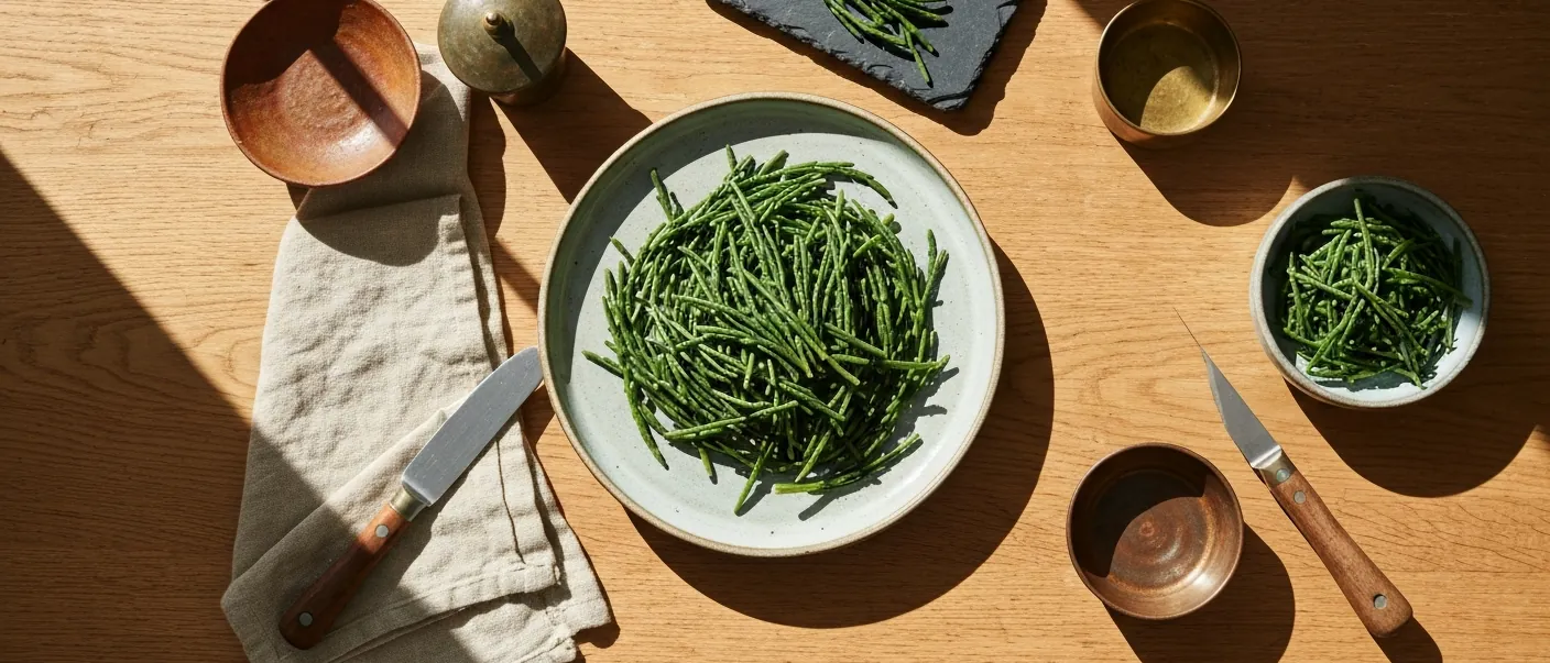 Samphire Season on the Salt Marsh