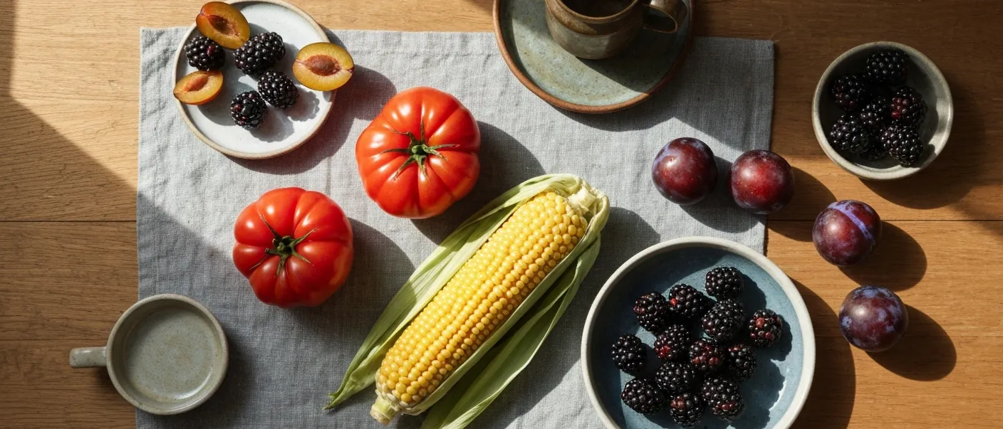 What to Eat in August in Britain
